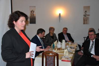 50 Jahre CDU-Stadtverband Lage – ein runder Geburtstag wird gefeiert - Kerstin Vieregge MdB berichtet von ihrer erfolgreichen Arbeit in Berlin.